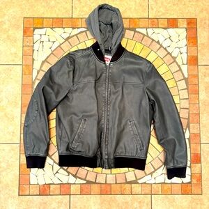 Levi’s hooded jacket Large